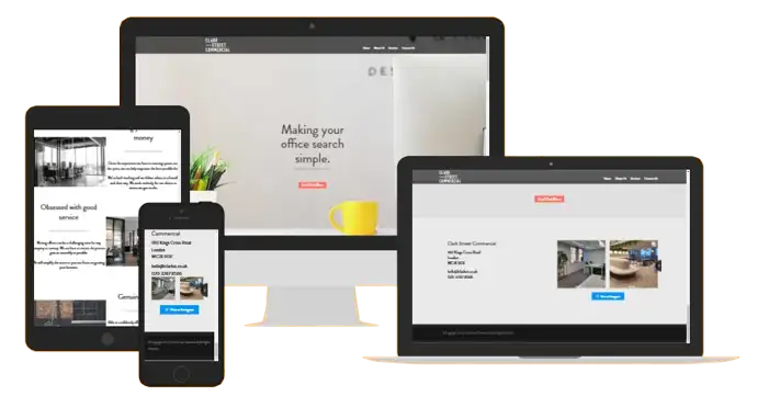 Clark Street Commercial Website